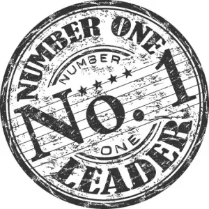 Number One Leader stamp